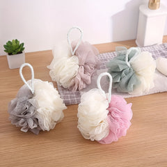 Soft Mesh Bath Sponge Balls Cleaning Brush Shower Puff Body Cleaner