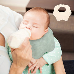 360 Rotate Organic Baby Bibs Newborn Muslin Bibs For Teething And Drooling