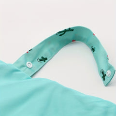Cactus Print Waterproof Diaper Bag - Keep Diapers Organized