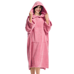 Mutao Surf Poncho Changing Robe Hooded Bathrobe for Swimming