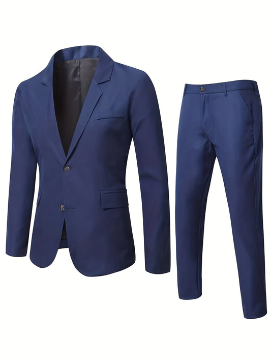 Formal 2 Pieces Set Men s Business Suit Set