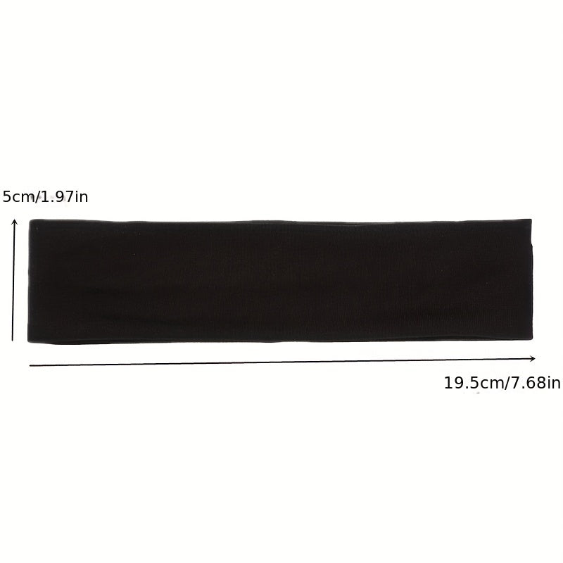 Unisex Sports Hairband - Breathable Sweat Absorbent