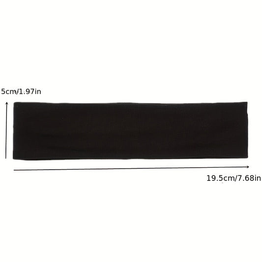 Unisex Sports Hairband - Breathable Sweat Absorbent