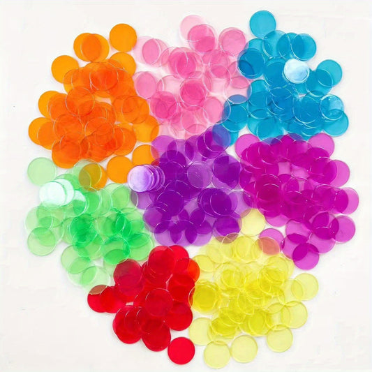 50pcs-300pcs Transparent 8 Counting Markers Clear Counter