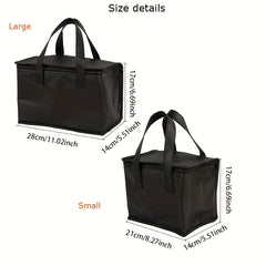 Non woven Aluminum Foil Insulated Ice Bag Lunch Bag for Picnic