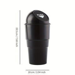 2 in 1 Car Trash Can & Shelf Bucket