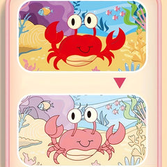 Kids' Magic Water Drawing Book DIY Collapsible Art Vibrant Animal & Nature Theme