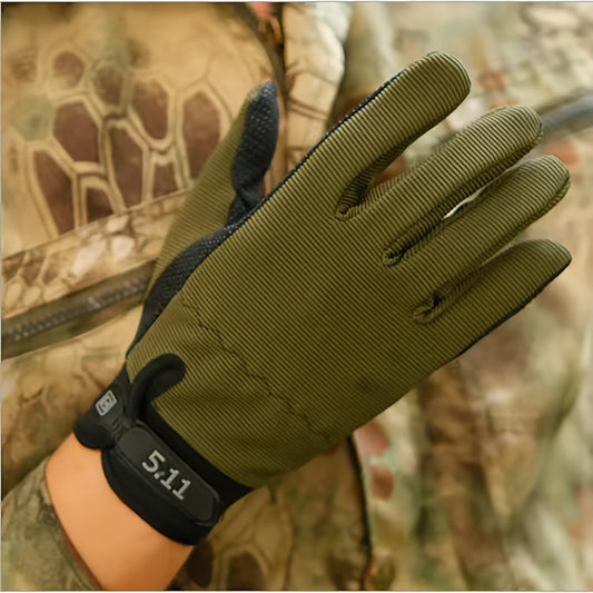 Non-slip Full Finger Sports Gloves for Fitness, Fishing, Cycling
