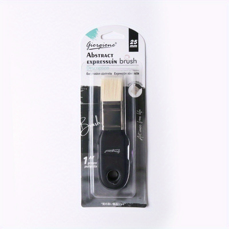 Nylon Hair Brush Flat Headed Painting Brush Pigment Brush