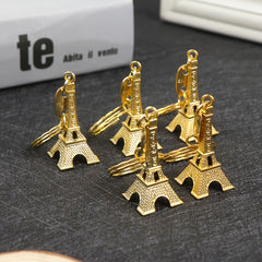 5pcs Eiffel Tower Keychain Pendant Souvenir Gift