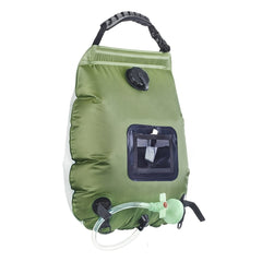 20L Solar Shower Bag for Hot Showers While Camping, Hiking, Climbing
