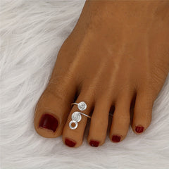 Adjustable Toe Rings for Summer Beach Foot Jewelry