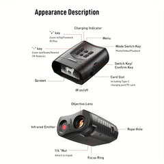 Digital Infrared Night Vision Binoculars for Adults