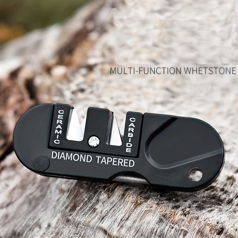 Pocket Diamond Outdoor Sharpener Scissor Fish Hook Tungsten Ceramic