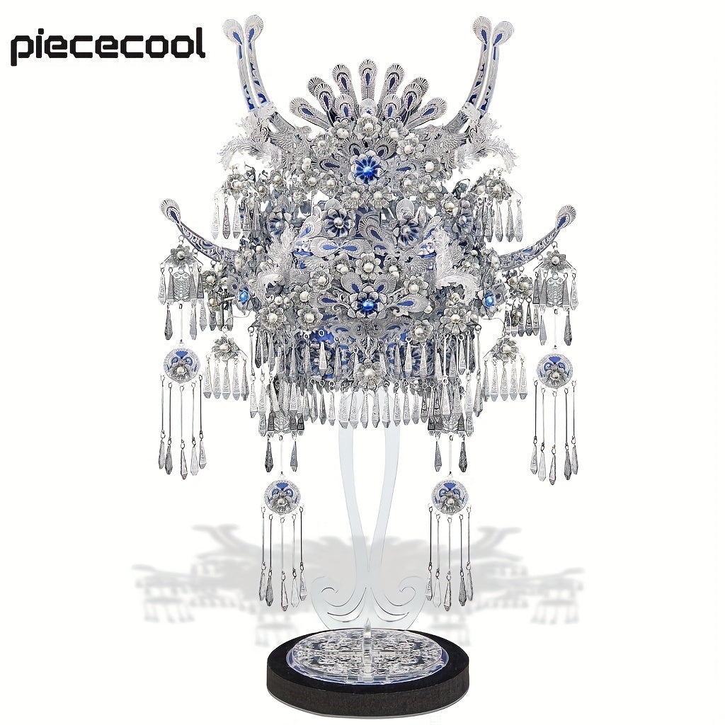 Piececool 3D Miao Ethnic Group Headgear DIY 3D Model Metal Gift