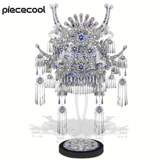 Piececool 3D Miao Ethnic Group Headgear DIY 3D Model Metal Gift