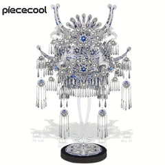 Piececool 3D Miao Ethnic Group Headgear DIY 3D Model Metal Gift
