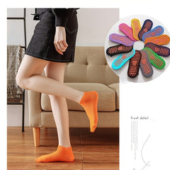 Anti Slip Trampoline Socks Parent Child Cotton Elastic Sports Socks