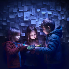 Invisible Pen Detective Game Set with Sticky Notes