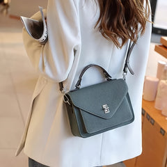 Women's Leather Crossbody Bag with Removable Strap