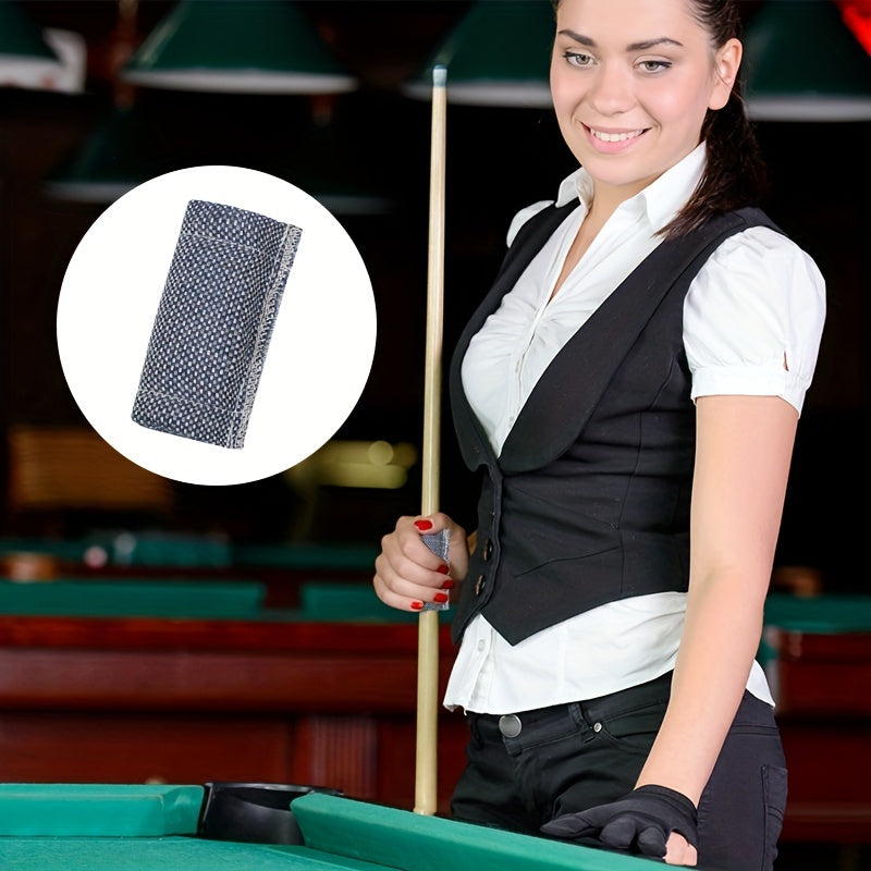 1pc Brown Fine Grid Billiards Wiping Rod Cloth