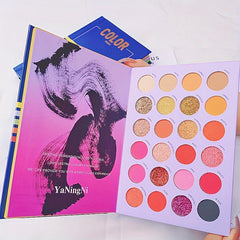 72 Colors Eyeshadow Palette Three Layers Book Eyeshadow