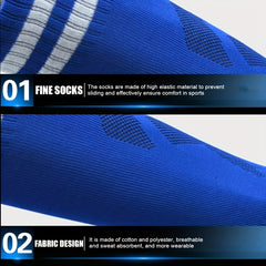 Men's Pro Breathable Thigh Football Socks