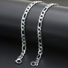Stainless Steel Cuban Chain Necklace for Men and Women