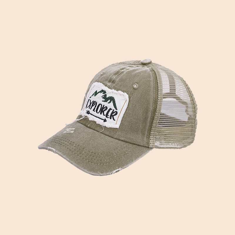 Men's Letter Baseball Cap