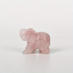 Green Aventurine Jade Stone Crystal Elephant Decoration