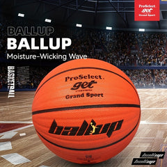ProSelect Wave Basketball PU Number 7 for Training & Competition