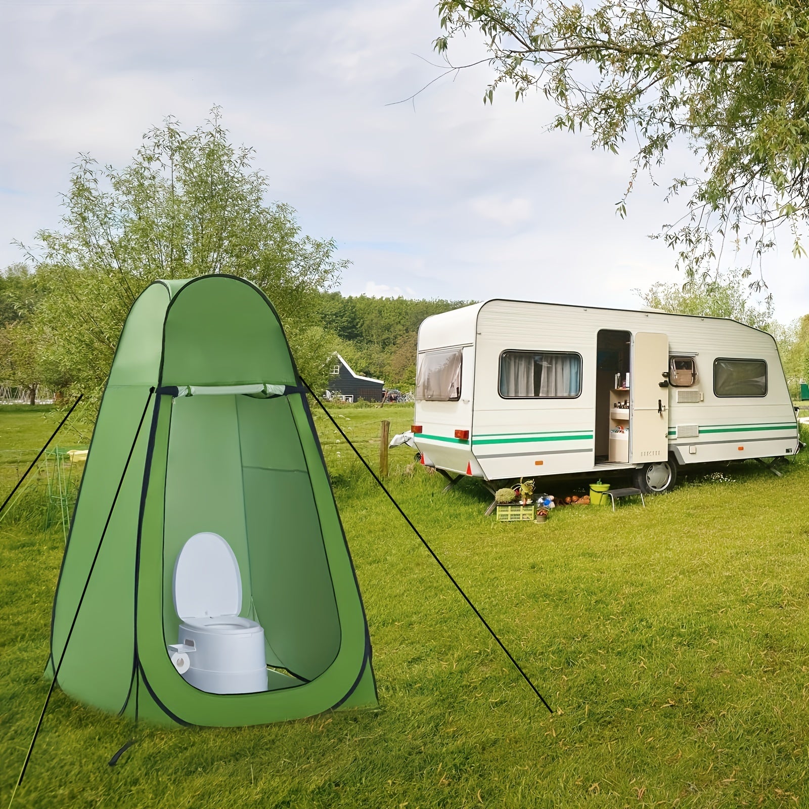 Pop Up Privacy Tent Portable Outdoor Camping Shower Toilet Instant Changing Room