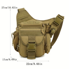 Functional Crossbody Bag for Camping and Hiking