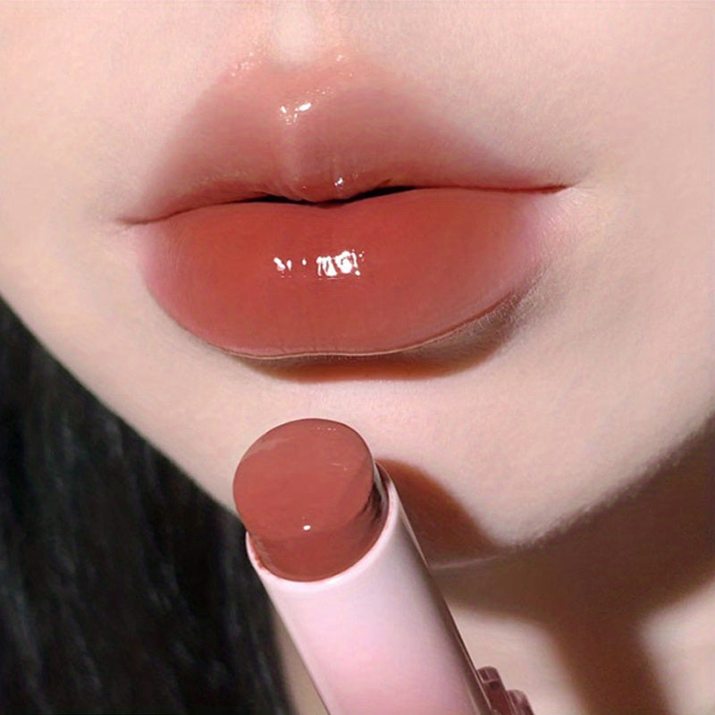 Cream Lipstick Moisturizing Mirror Gloss Jelly Lip Plumping Glaze