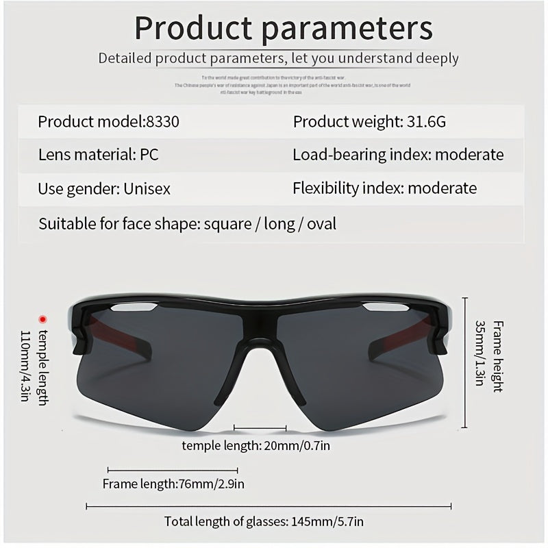 Outdoor Sports Goggles Cycling Mountaineering Sunglasses for Men