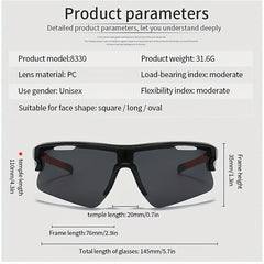 Outdoor Sports Goggles Cycling Mountaineering Sunglasses for Men