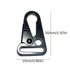 5pcs Alloy Quick Hanging Buckle Bag Camping Accessories