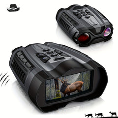Night Vision 4K Infrared Binoculars 10X Digital Zoom 32GB Card