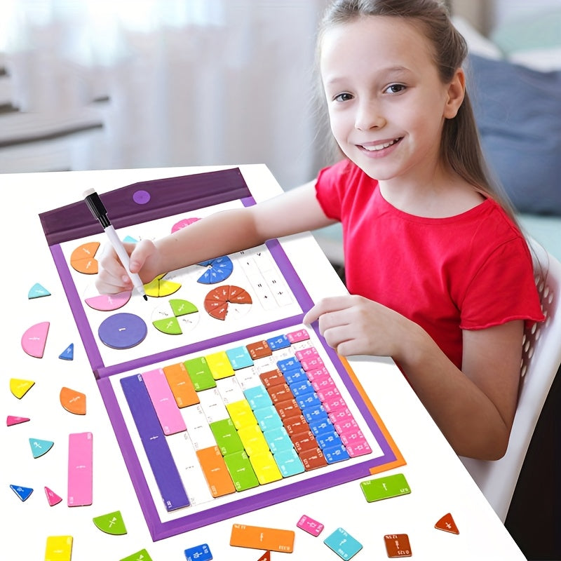 Interactive Fraction Learning Book for Kids