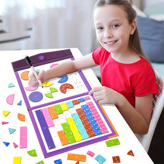 Interactive Fraction Learning Book for Kids