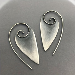 Vintage Silver Boho Geometric Earrings Women Party Jewelry
