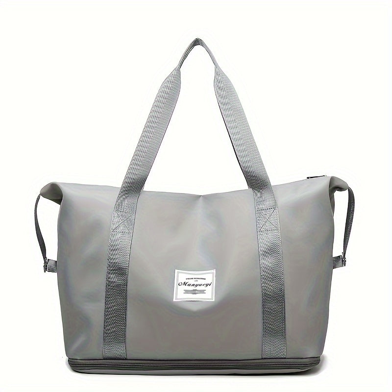 Travel Fitness Bag Two-layer Telescopic Large Capacity