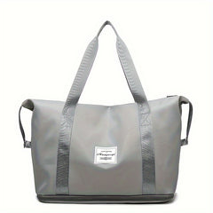 Travel Fitness Bag Two-layer Telescopic Large Capacity