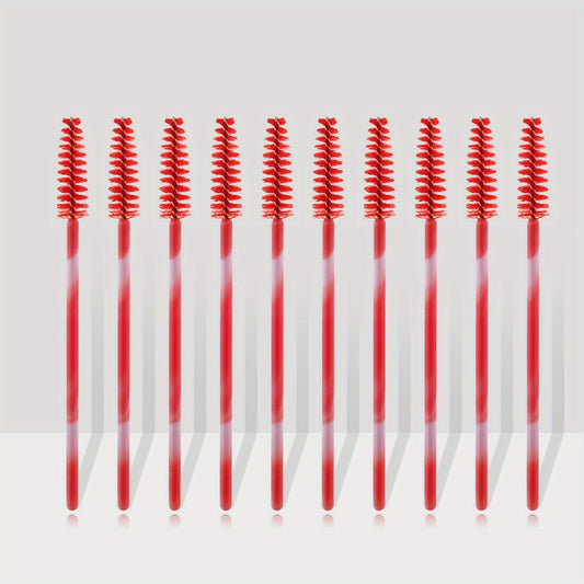 50PCS Mascara Wands for Perfect Eyelashes & Eyebrows