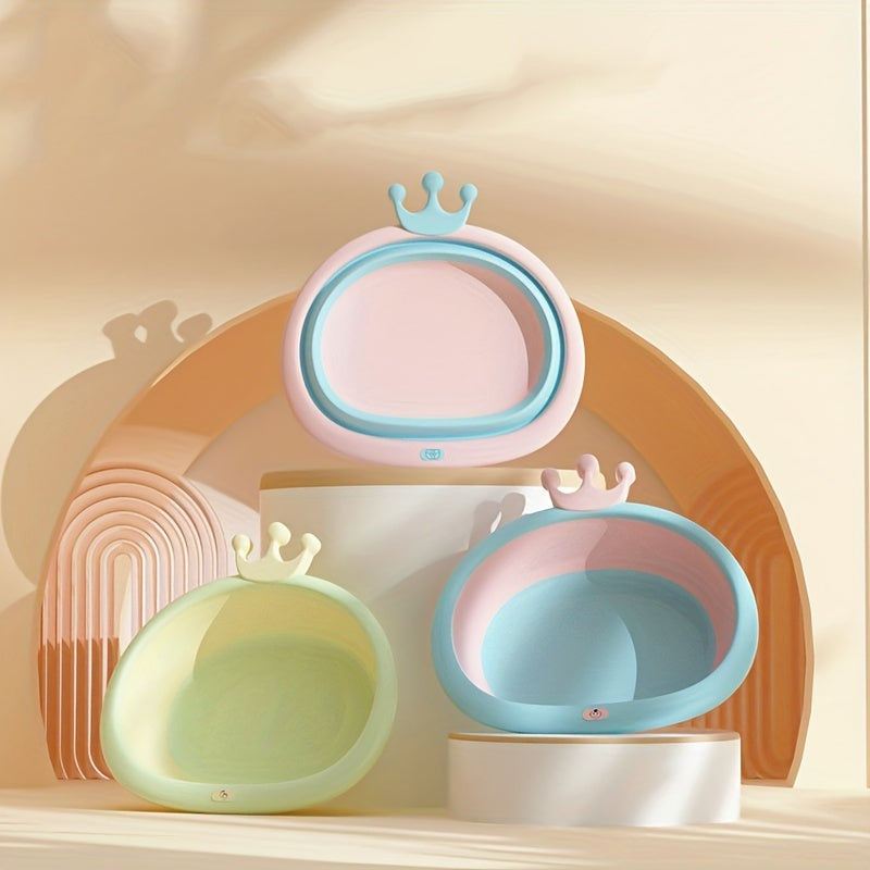 Baby Folding Washbasin Telescopic Outdoor Portable Household Washbasin