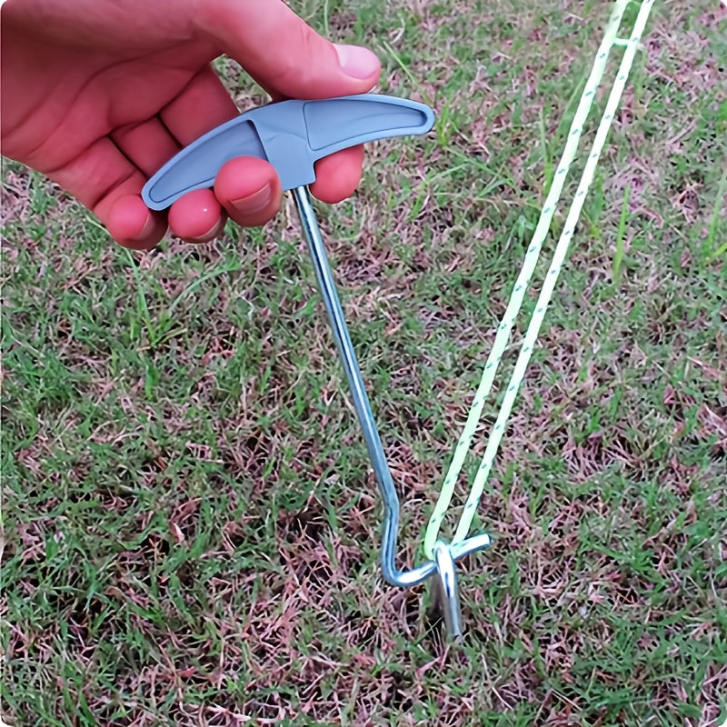 2pcs Ground Nail Puller Tent Peg Nail Puller