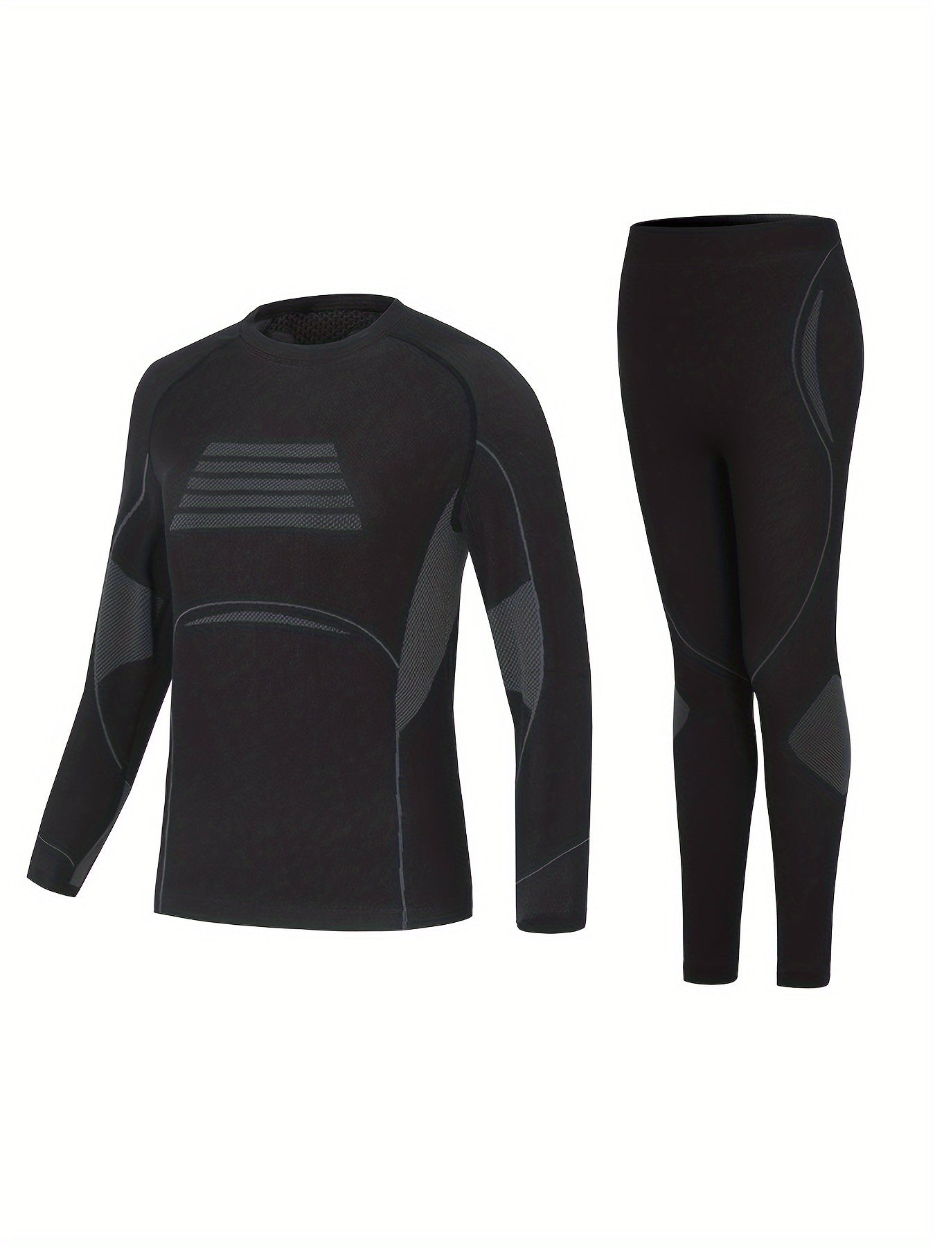 Women's Thermal Ski Base Layer Top & Leggings Set