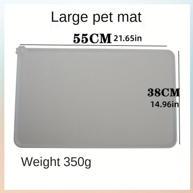 Silicone Pet Feeding Mat Waterproof & Easy to Clean Meal Pad