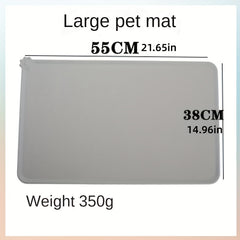 Silicone Pet Feeding Mat Waterproof & Easy to Clean Meal Pad