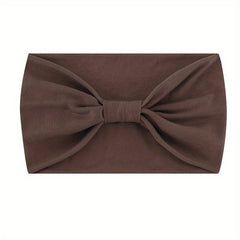 Wide Headbands For Women 7'' Solid Bandana